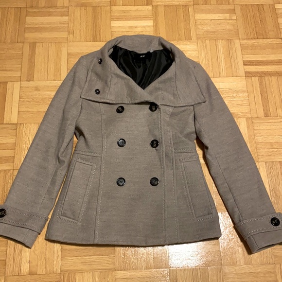 H&M jacket (spring/fall), light brown, size 6 - Picture 1 of 3